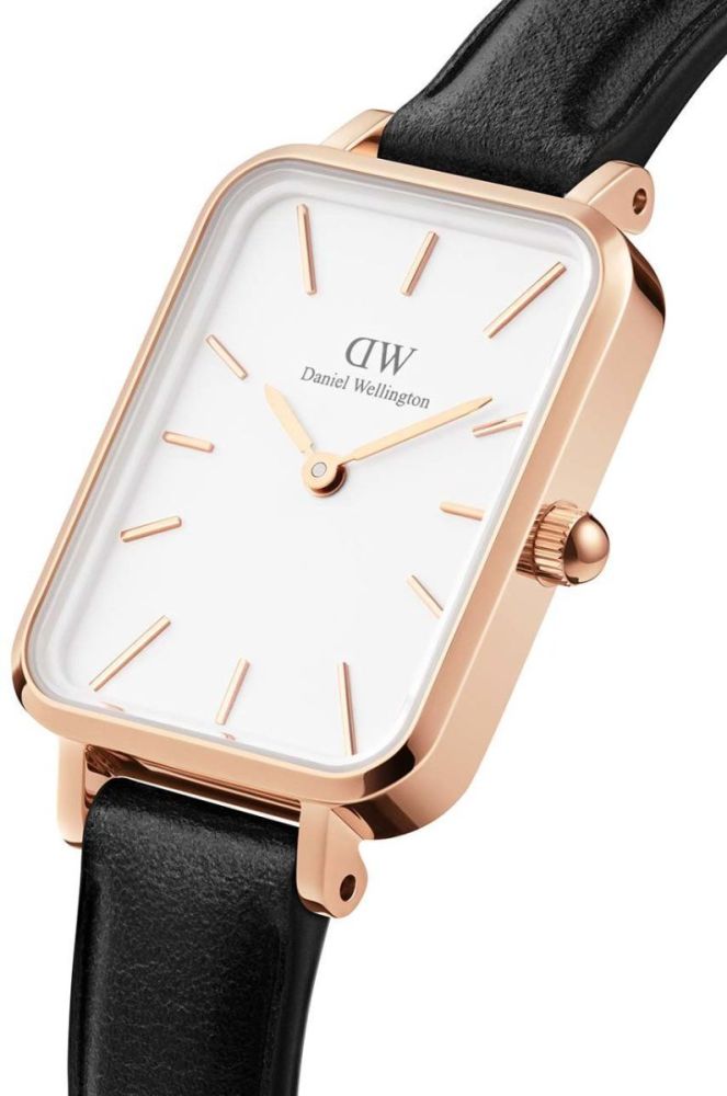 Годинник Daniel Wellington Quadro Pressed жіночий колір рожевий (2800189) фото 2