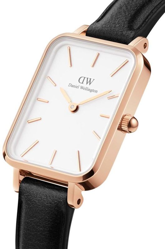 Годинник Daniel Wellington Quadro Pressed жіночий колір рожевий (2800189) фото 2