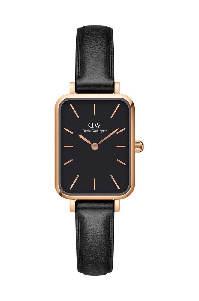 Годинник Daniel Wellington Quadro Pressed жіночий колір рожевий (2800190)