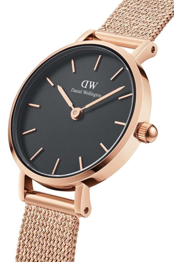 Годинник Daniel Wellington Petite 24 Pressed Melrose жіночий колір рожевий фото 2