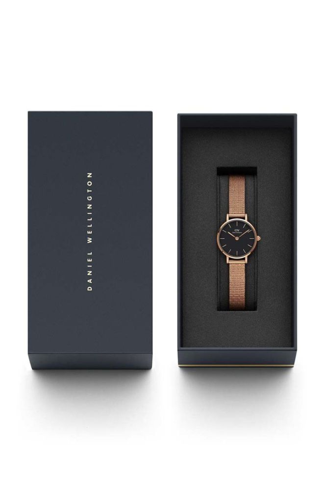 Годинник Daniel Wellington Petite 24 Pressed Melrose жіночий колір рожевий фото 3