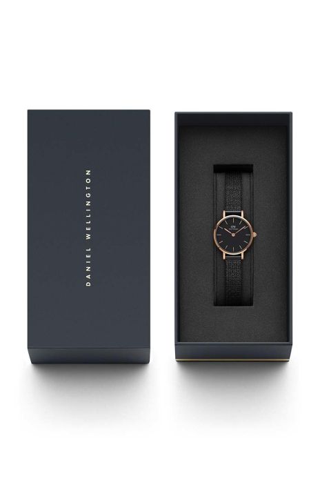 Годинник Daniel Wellington Petite 24 Pressed Ashfield жіночий колір рожевий
