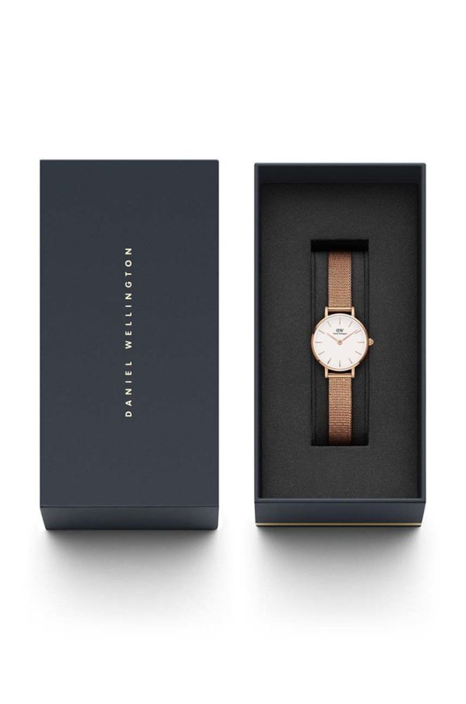 Годинник Daniel Wellington Petite 24 Pressed жіночий колір рожевий фото 4
