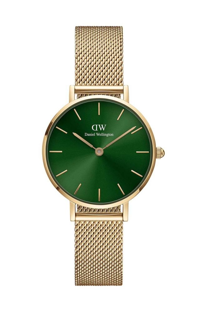 Годинник Daniel Wellington Petite Emerald 28 жіночий колір золотий