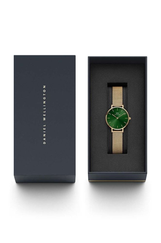 Годинник Daniel Wellington Petite Emerald 28 жіночий колір золотий фото 2