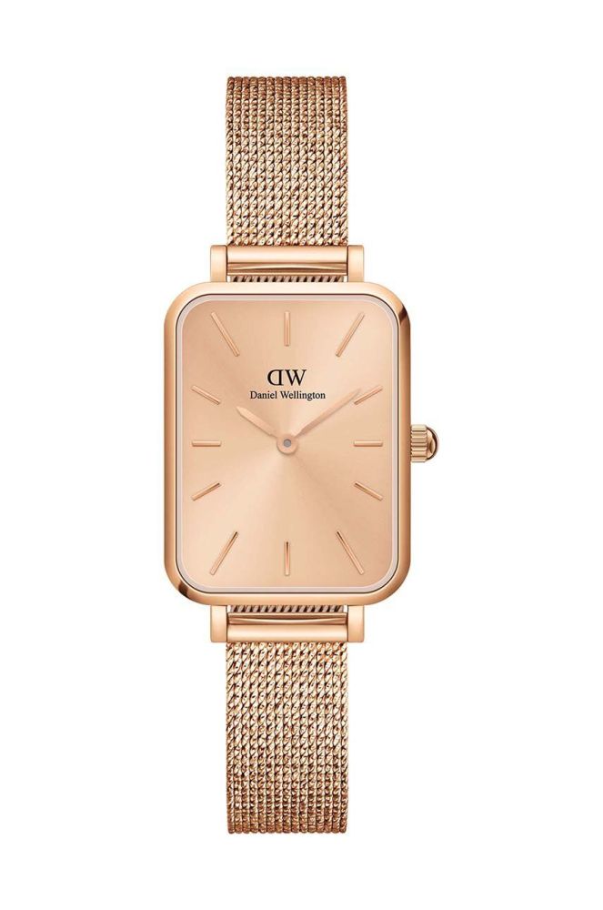 Годинник Daniel Wellington Quadro 20x26 жіночий колір рожевий (2799839)