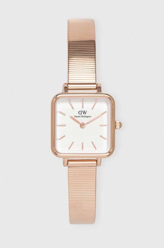 Годинник Daniel Wellington Quadro Studio жіночий колір рожевий (2805845)