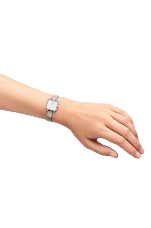 Годинник Daniel Wellington Quadro Studio жіночий колір срібний (2806235) фото 2