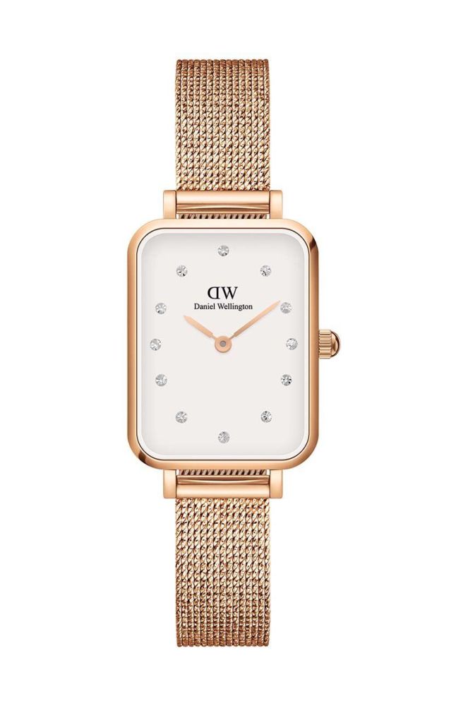 Годинник Daniel Wellington Quadro 20x26 жіночий колір рожевий (2805849)