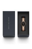 Годинник Daniel Wellington Petite 28 Lumine жіночий колір рожевий (2805952)