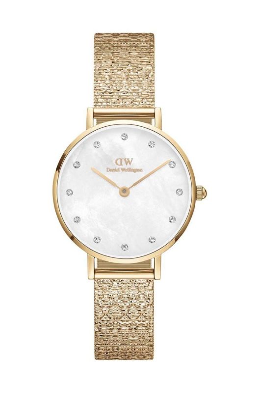 Годинник Daniel Wellington Petite 28 Lumine колір золотий