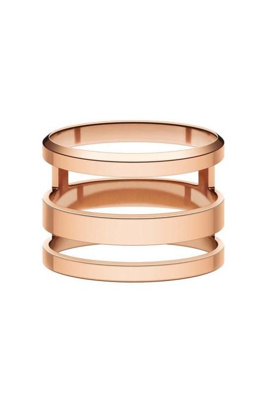 Перстень Daniel Wellington Elan Triad Ring Rg 48 колір рожевий