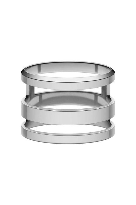 Перстень Daniel Wellington Elan Triad Ring S 52 колір срібний