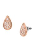 Сережки Fossil колір золотий (2865984)