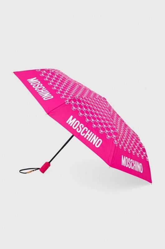 Парасоля Moschino колір рожевий (2876666)