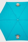 Парасоля Moschino колір бірюзовий (3686682)