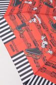 Парасоля Moschino колір червоний (2876696)