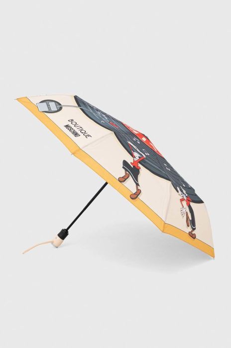 Парасоля Moschino колір бежевий (2876706)