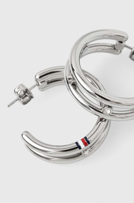 Сережки Tommy Hilfiger колір срібний (2919118)