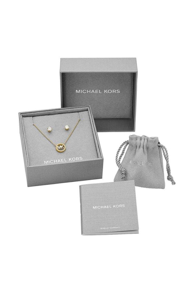 Кольє і сережки Michael Kors колір золотий (2921412) фото 4