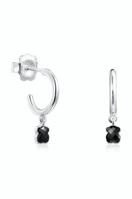 Срібні сережки Tous Mini Onix колір срібний (2938253)