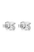 Срібні сережки Tous Motif Silver колір срібний