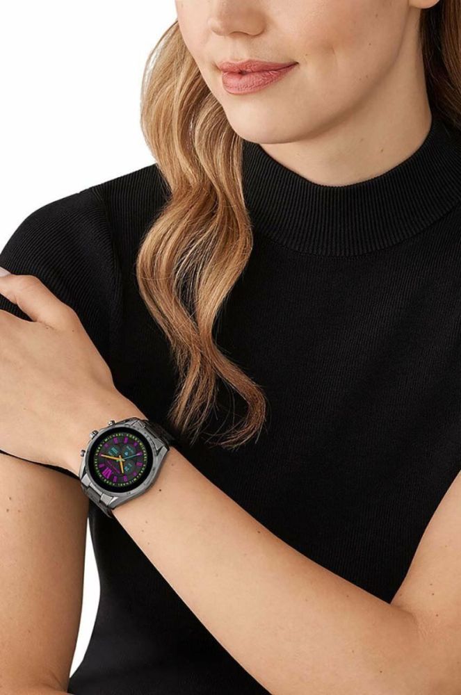 Smartwatch Michael Kors жіночий колір сірий фото 10