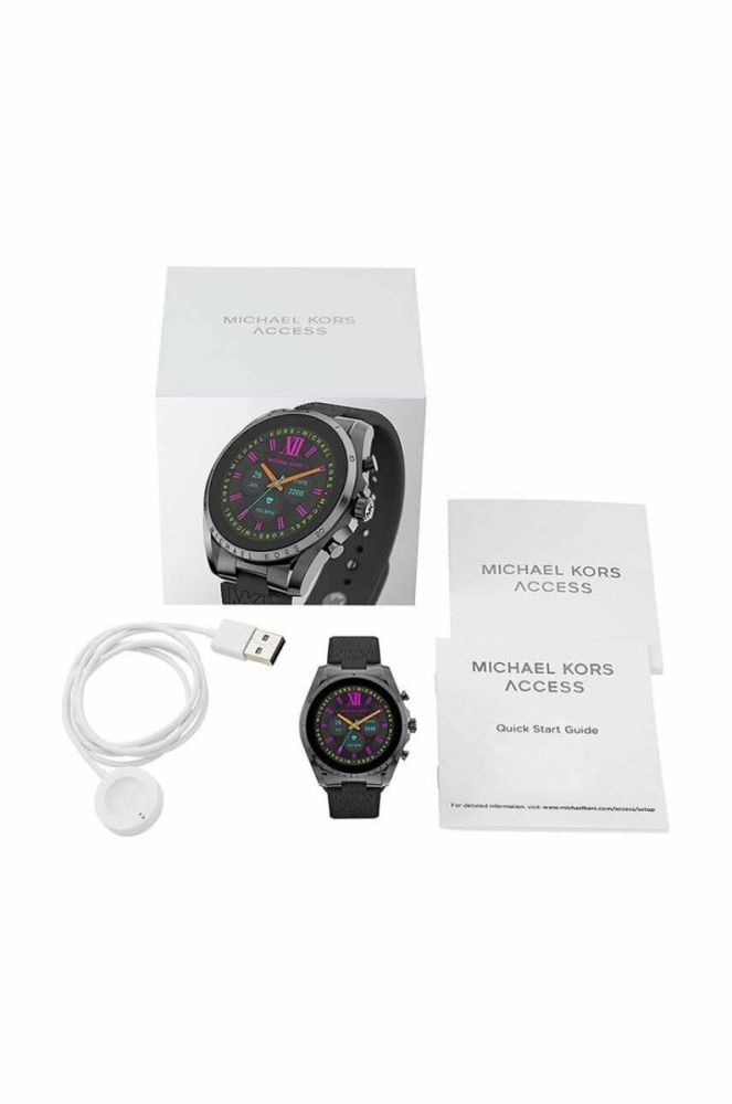 Smartwatch Michael Kors жіночий колір сірий фото 5