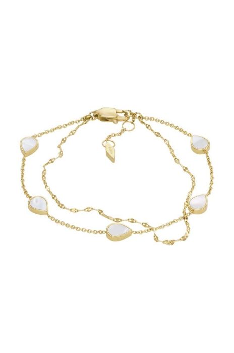 Браслет Fossil жіноча колір золотий (3685998)