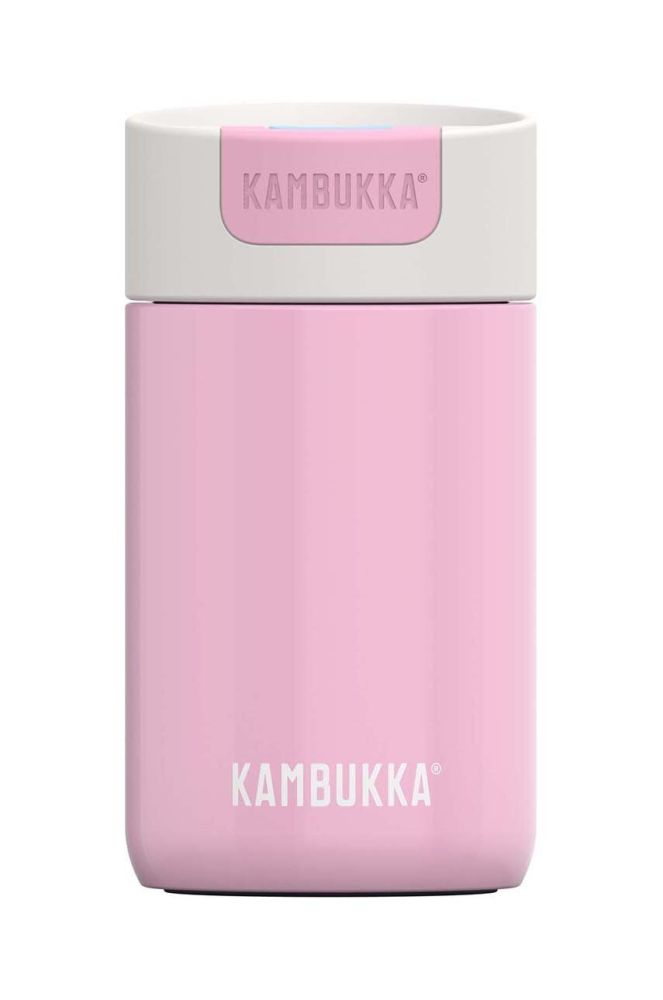 Термокружка Kambukka Olympus 300 ml колір рожевий (3255559)