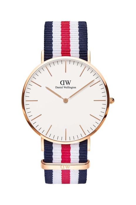 Годинник Daniel Wellington Classic 40 Canterbury RG жіночий колір барвистий