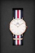 Годинник Daniel Wellington Classic 40 Canterbury RG жіночий колір барвистий