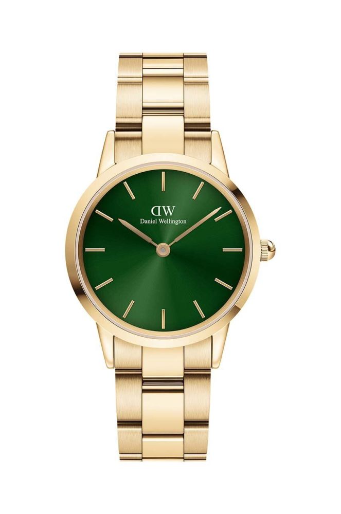 Годинник Daniel Wellington Iconic Link Emerald 32 жіночий колір золотий (3228011)