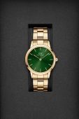 Годинник Daniel Wellington Iconic Link Emerald 32 жіночий колір золотий (3228011)
