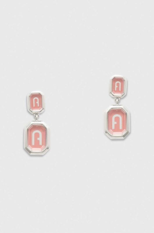 Сережки Furla колір срібний (3253339)