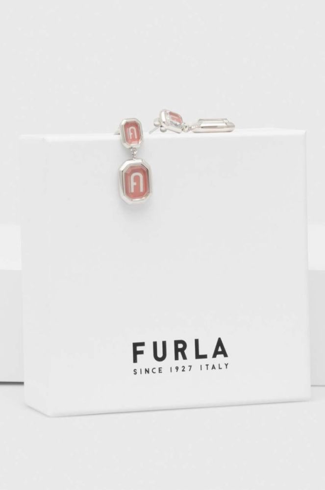 Сережки Furla колір срібний (3253339) фото 3