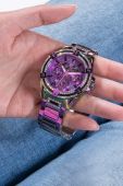 Годинник Guess жіночий колір фіолетовий
