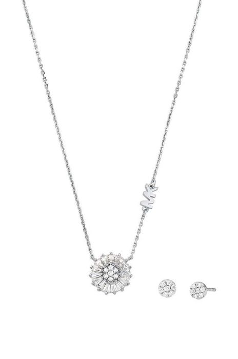 Кольє та сережки зі срібла Michael Kors колір срібний (3309549)