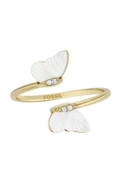 Перстень Fossil колір золотий (3309555)