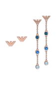 Сережки Emporio Armani 2-pack колір золотий