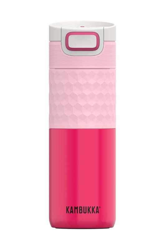 Термокружка Kambukka Etna Grip 500 ml колір рожевий (3331805)