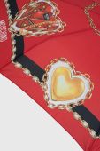 Парасоля Moschino колір червоний (3344810)