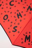 Парасоля Moschino колір червоний (3345644)