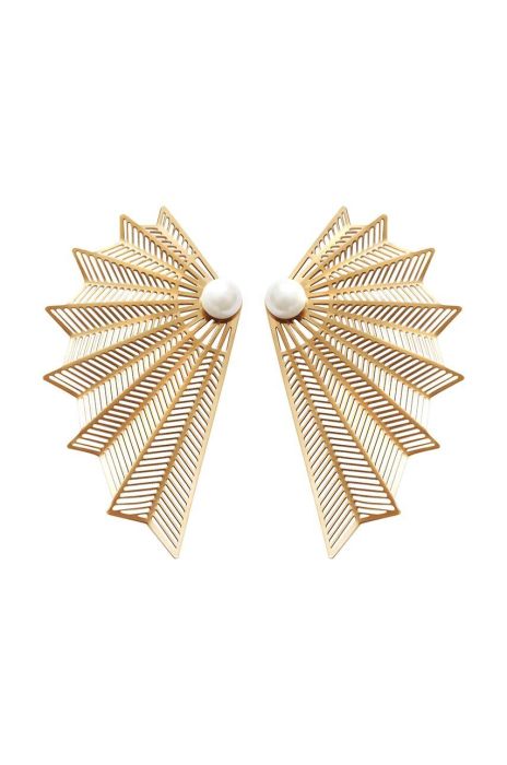 Сережки Lilou Fun колір золотий (3345260)