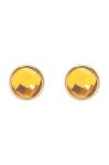 Позолочені сережки Lilou One колір жовтий (3345295)