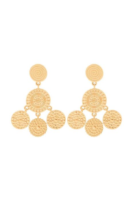 Сережки Lilou Boho колір золотий (3345125)