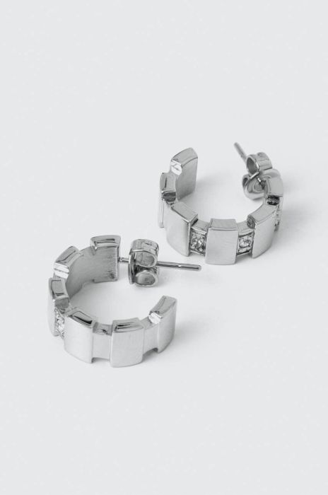 Сережки Tommy Hilfiger колір срібний (3380679)