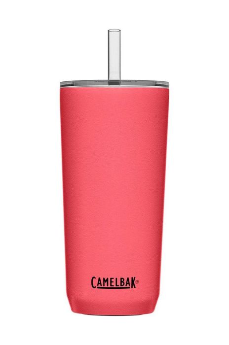 Термокружка Camelbak Straw Tumbler 600 ml колір рожевий