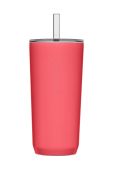 Термокружка Camelbak Straw Tumbler 600 ml колір рожевий