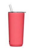 Термокружка Camelbak Straw Tumbler 600 ml колір рожевий
